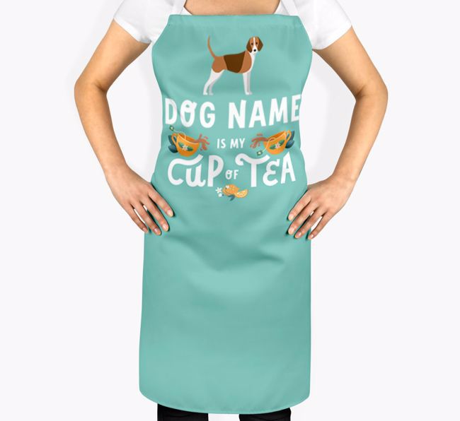 My Cup Of Tea: Personalized {breedFullName} Apron